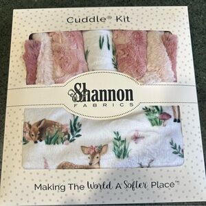 Shannon Fabrics COMPLETE Cuddle Quilt Kit "Love You Deerly" Bambino Kit NEW